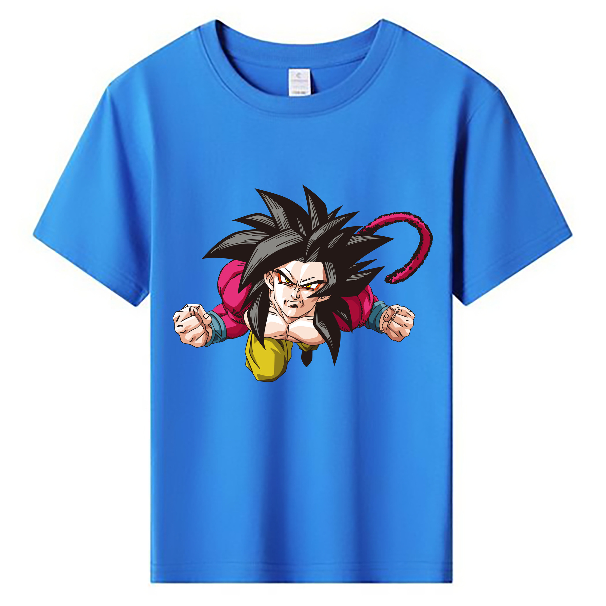 （画像用） ドラゴンボール 孫悟空（そん ごくう）Son Goku カカロット DRAGON BALL Kakarotto 綿100％キッズTシャツ（フロントプリント）